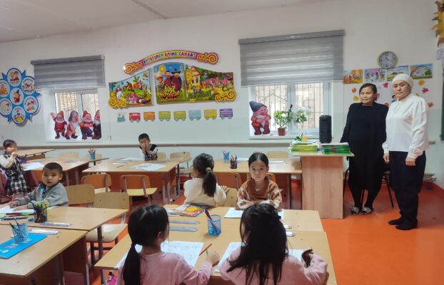 Жетісай ауданы білім бөліміне қарасты «Күншуақ»бөбекжай